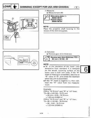 1998-2006 Yamaha F20/F25 Outboards Service Manual, Page 263