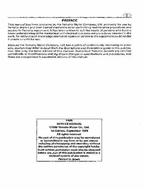 2000-2005 Yamaha F40B Outboard Service Manual, Page 2