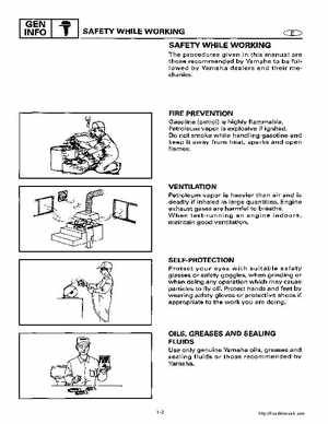 2000-2005 Yamaha F40B Outboard Service Manual, Page 20