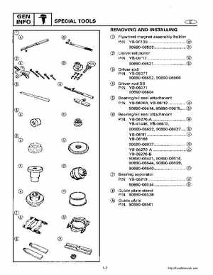 2000-2005 Yamaha F40B Outboard Service Manual, Page 28