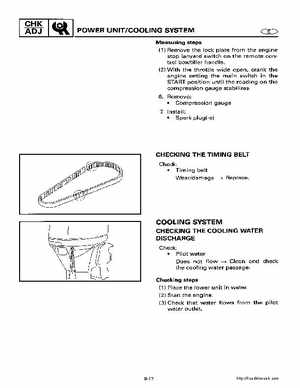 2000-2005 Yamaha F40B Outboard Service Manual, Page 110