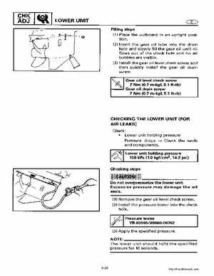 2000-2005 Yamaha F40B Outboard Service Manual, Page 116