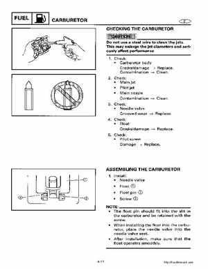 2000-2005 Yamaha F40B Outboard Service Manual, Page 154