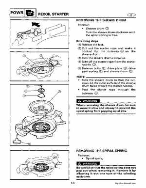 2000-2005 Yamaha F40B Outboard Service Manual, Page 178