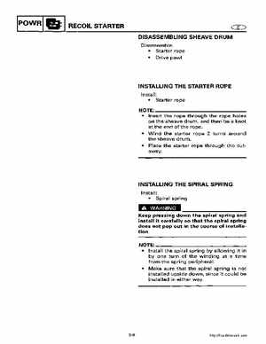 2000-2005 Yamaha F40B Outboard Service Manual, Page 180