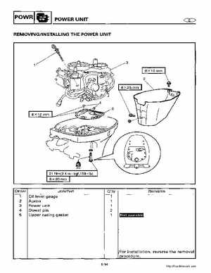 2000-2005 Yamaha F40B Outboard Service Manual, Page 190