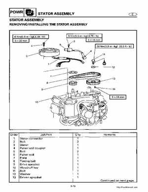 2000-2005 Yamaha F40B Outboard Service Manual, Page 192