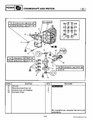 2000-2005 Yamaha F40B Outboard Service Manual, Page 248