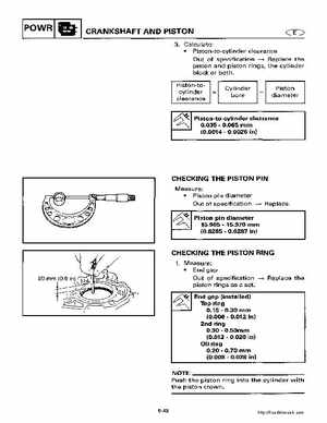 2000-2005 Yamaha F40B Outboard Service Manual, Page 254