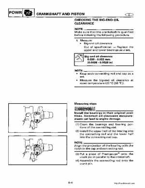 2000-2005 Yamaha F40B Outboard Service Manual, Page 262