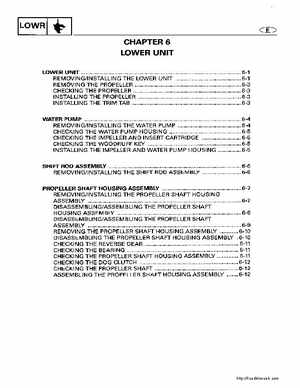2000-2005 Yamaha F40B Outboard Service Manual, Page 268