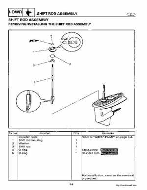 2000-2005 Yamaha F40B Outboard Service Manual, Page 284