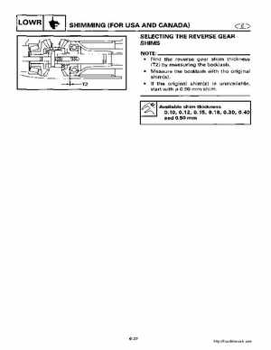2000-2005 Yamaha F40B Outboard Service Manual, Page 326