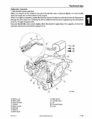 2001-2002 Yamaha 50HP F50Z/T50Z Ouboard 4-stroke engines service manual, Page 15