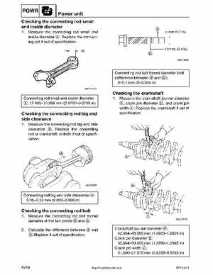 2001-2002 Yamaha 50HP F50Z/T50Z Ouboard 4-stroke engines service manual, Page 180