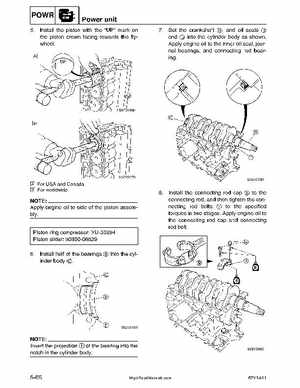 2001-2002 Yamaha 50HP F50Z/T50Z Ouboard 4-stroke engines service manual, Page 186
