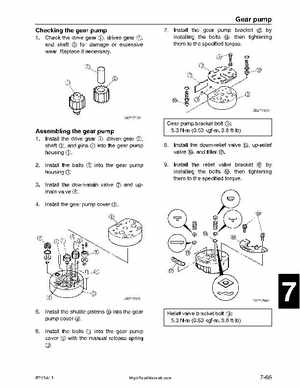 2001-2002 Yamaha 50HP F50Z/T50Z Ouboard 4-stroke engines service manual, Page 331