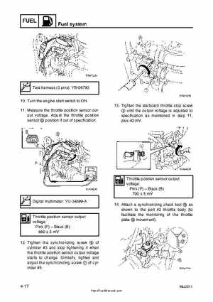 2001 Edition Yamaha F225A and LF225A Outboards Service Manual, Page 92