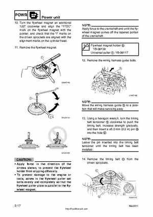 2001 Edition Yamaha F225A and LF225A Outboards Service Manual, Page 114