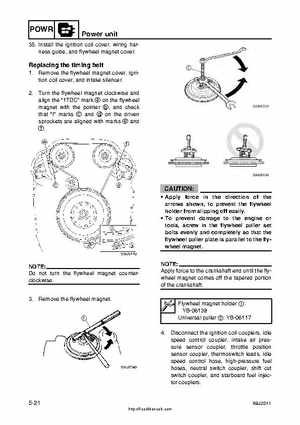 2001 Edition Yamaha F225A and LF225A Outboards Service Manual, Page 118