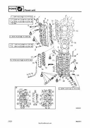 2001 Edition Yamaha F225A and LF225A Outboards Service Manual, Page 128