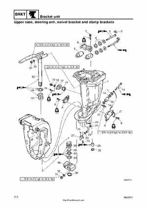 2001 Edition Yamaha F225A and LF225A Outboards Service Manual, Page 226