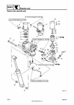 2001 Edition Yamaha F225A and LF225A Outboards Service Manual, Page 240