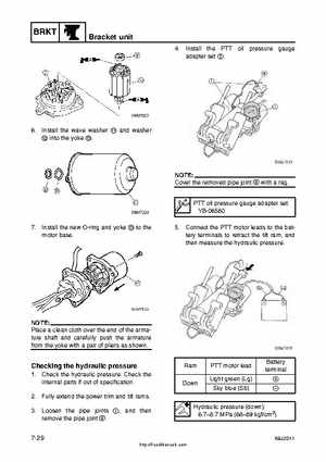 2001 Edition Yamaha F225A and LF225A Outboards Service Manual, Page 248