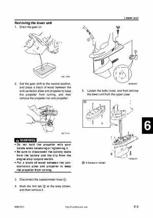 2005 Yamaha F90TR 90HP Outboards Factory Service Manual, Page 127