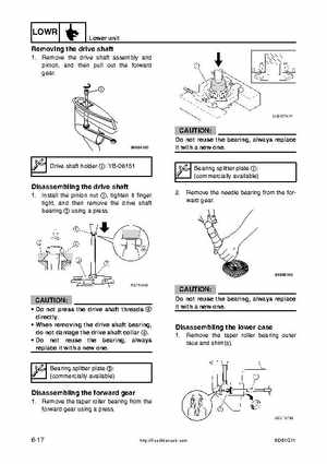 2005 Yamaha F90TR 90HP Outboards Factory Service Manual, Page 136