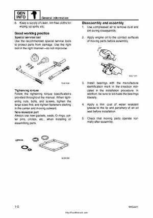 2007-2009 Yamaha F15/F20 Outboard Service Manual, Page 8