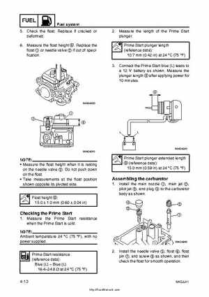 2007-2009 Yamaha F15/F20 Outboard Service Manual, Page 86