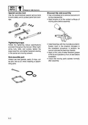2009 Yamaha F40 Outboard Service Manual, Page 7