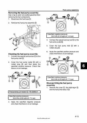 2009 Yamaha F40 Outboard Service Manual, Page 151