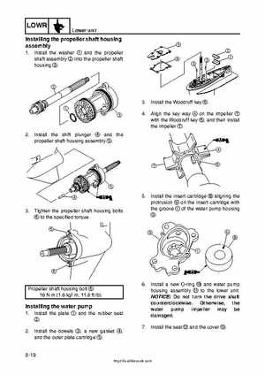 2009 Yamaha F40 Outboard Service Manual, Page 263