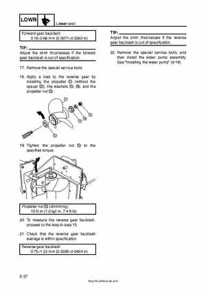 2009 Yamaha F40 Outboard Service Manual, Page 271