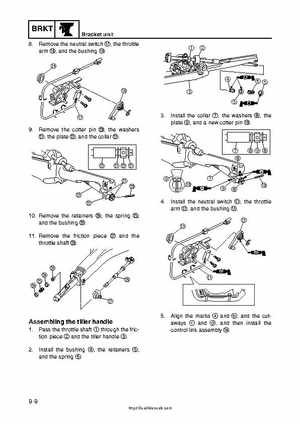 2009 Yamaha F40 Outboard Service Manual, Page 295