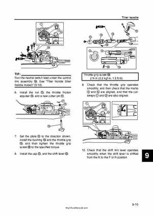 2009 Yamaha F40 Outboard Service Manual, Page 296