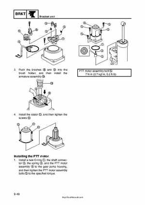 2009 Yamaha F40 Outboard Service Manual, Page 335