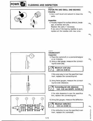 Yamaha 115-225 HP Outboards Service Manual, Page 110