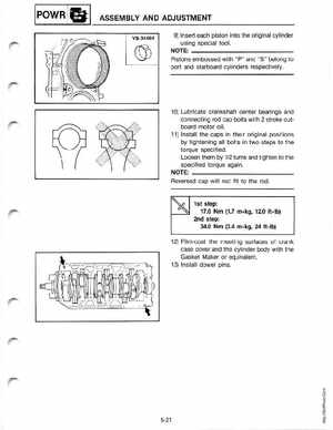 Yamaha 115-225 HP Outboards Service Manual, Page 117