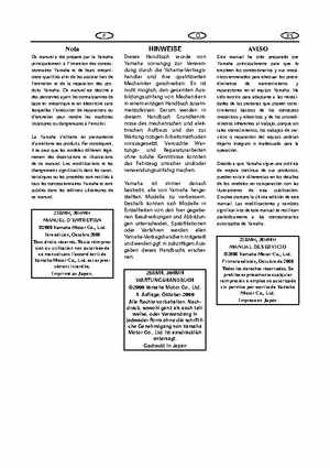 Yamaha 25BMH 30HMH Factory Service Manual, Page 3
