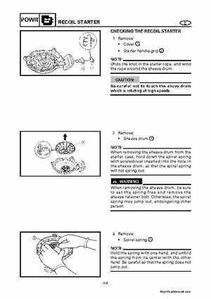 Yamaha 25BMH 30HMH Factory Service Manual, Page 192