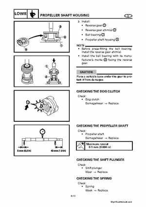 Yamaha 25BMH 30HMH Factory Service Manual, Page 294