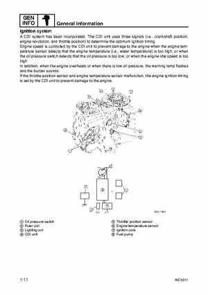 Yamaha F100B F100C Outboards Factory Service Manual, Page 16