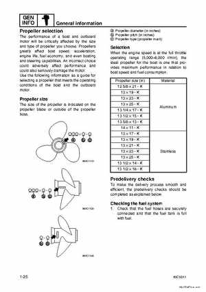 Yamaha F100B F100C Outboards Factory Service Manual, Page 30