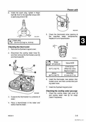 Yamaha F100B F100C Outboards Factory Service Manual, Page 61