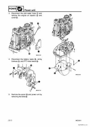 Yamaha F100B F100C Outboards Factory Service Manual, Page 104