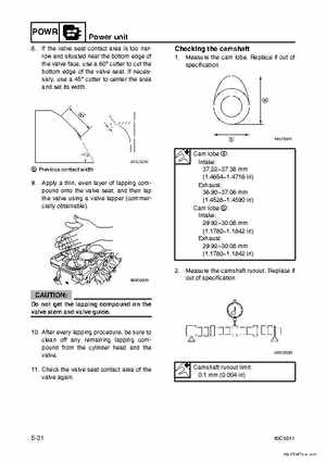Yamaha F100B F100C Outboards Factory Service Manual, Page 124