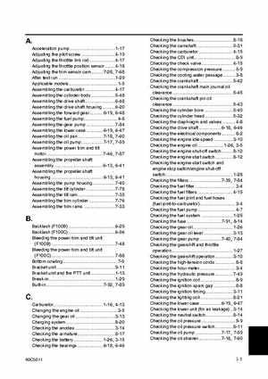 Yamaha F100B F100C Outboards Factory Service Manual, Page 337